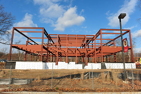 Framing work on the Salerno Center