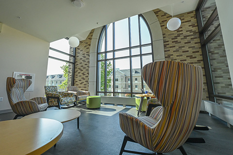 The Cardinals Perch in Lavery Library.