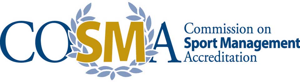 Logo of the Commission on Sport Management Accreditation