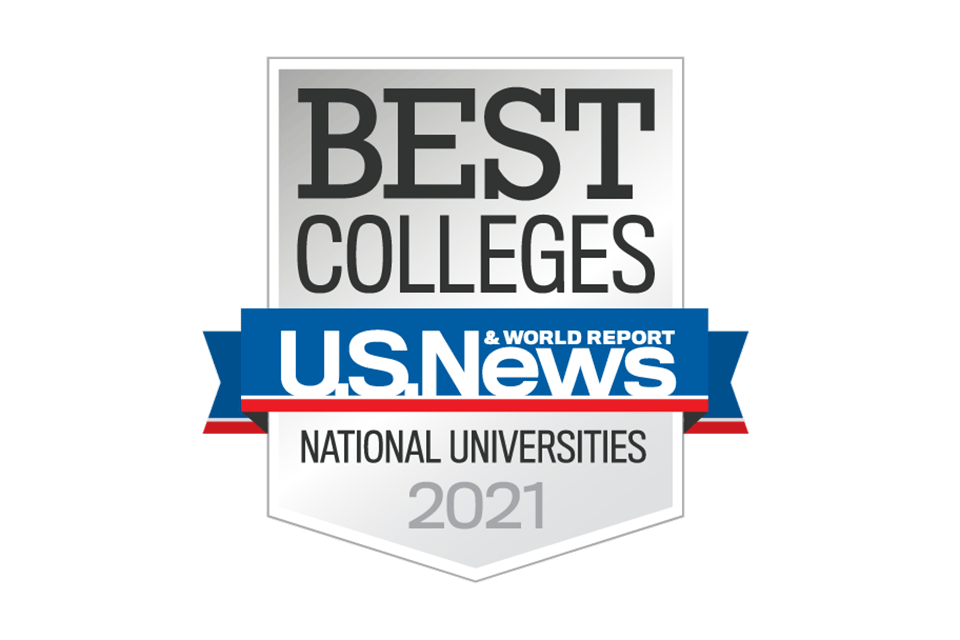 Seal: US News Best Colleges National Universities 2021