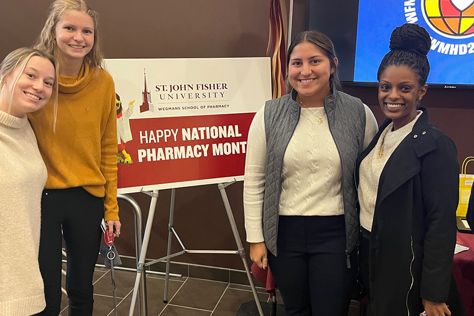 Students celebrated National Pharmacy Month.
