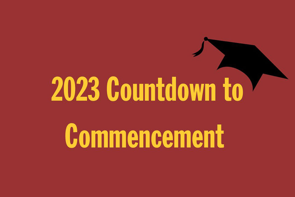 Logo: 2023 Countdown to Commencement