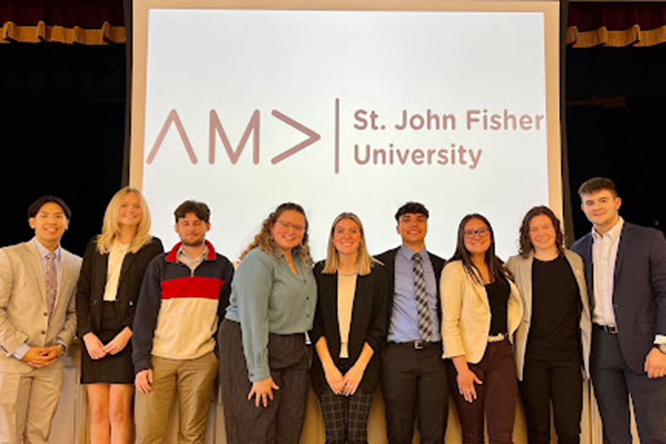 Students in AMA planned their annual fall conference.