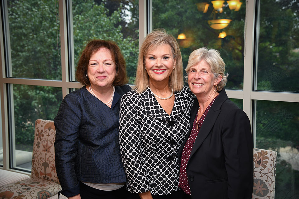 From Left to Right: Dr. Dianne Cooney Miner, Dr. Tricia Gatlin, Dr. Marilyn Dollinger