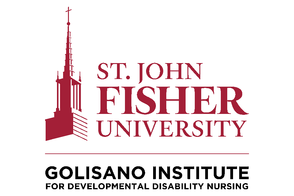 Logo: St. John Fisher University Golisano Institute for Developmental Disability Nursing