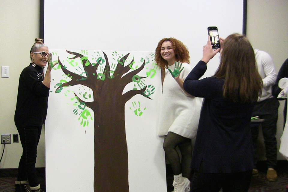 Students at an event during the 2022 Spirit of Identity Week.