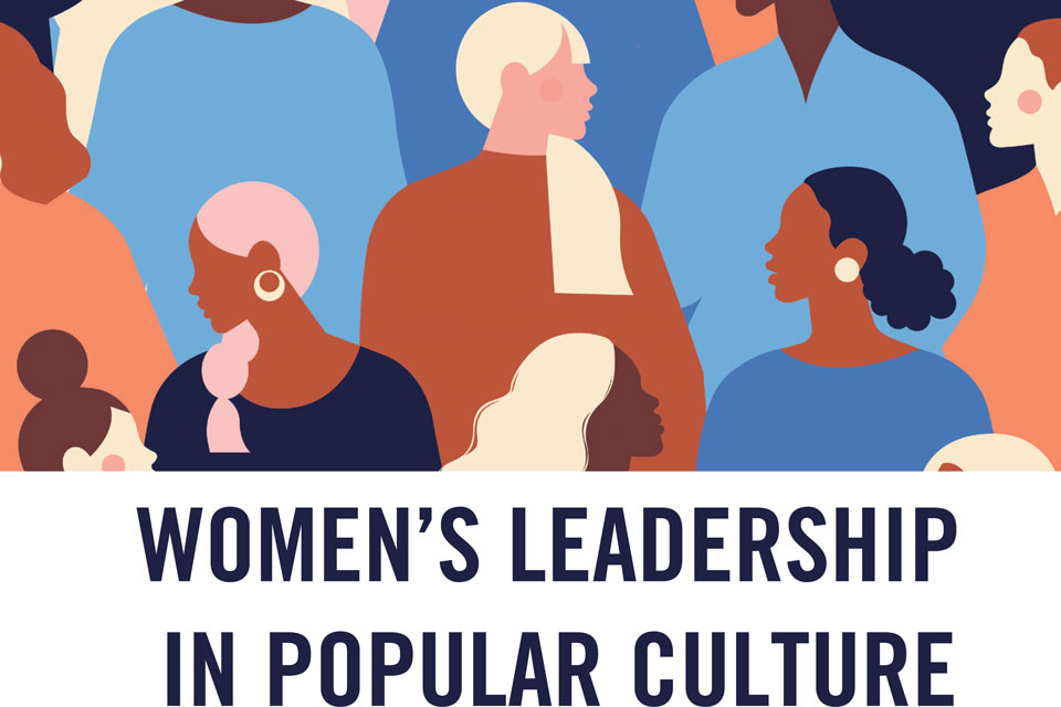 Book cover for Women's Leadership in Popular Culture.