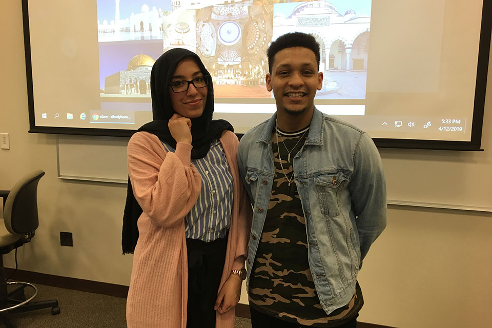 Members of the newly founded Muslim Student Alliance Association.