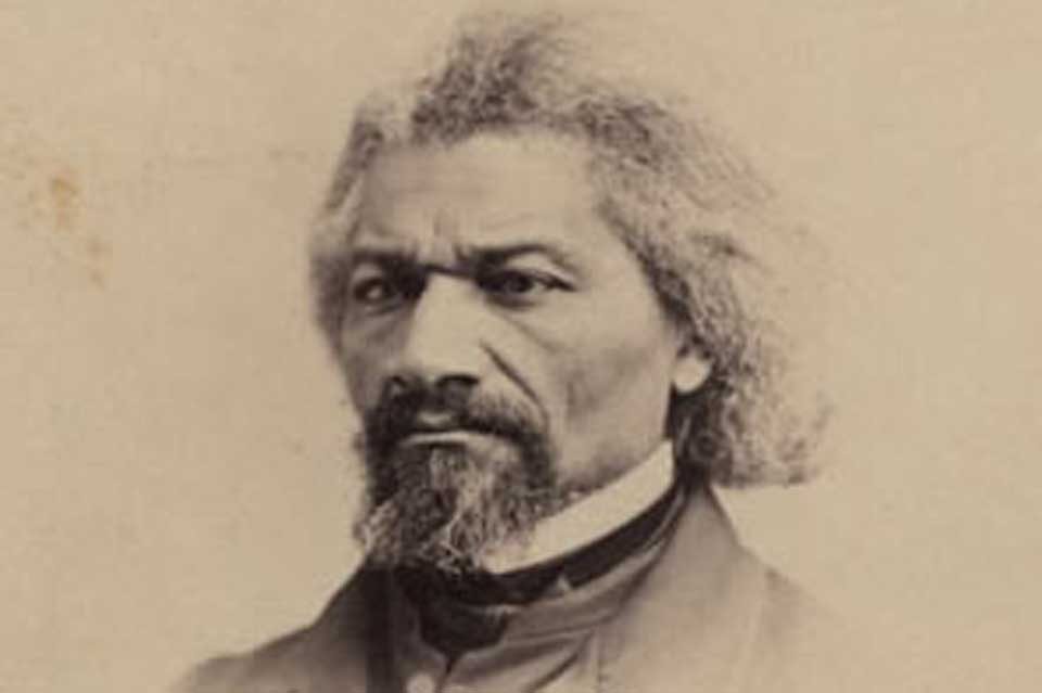 A image of Frederick Douglass from Lavery Library's archives.