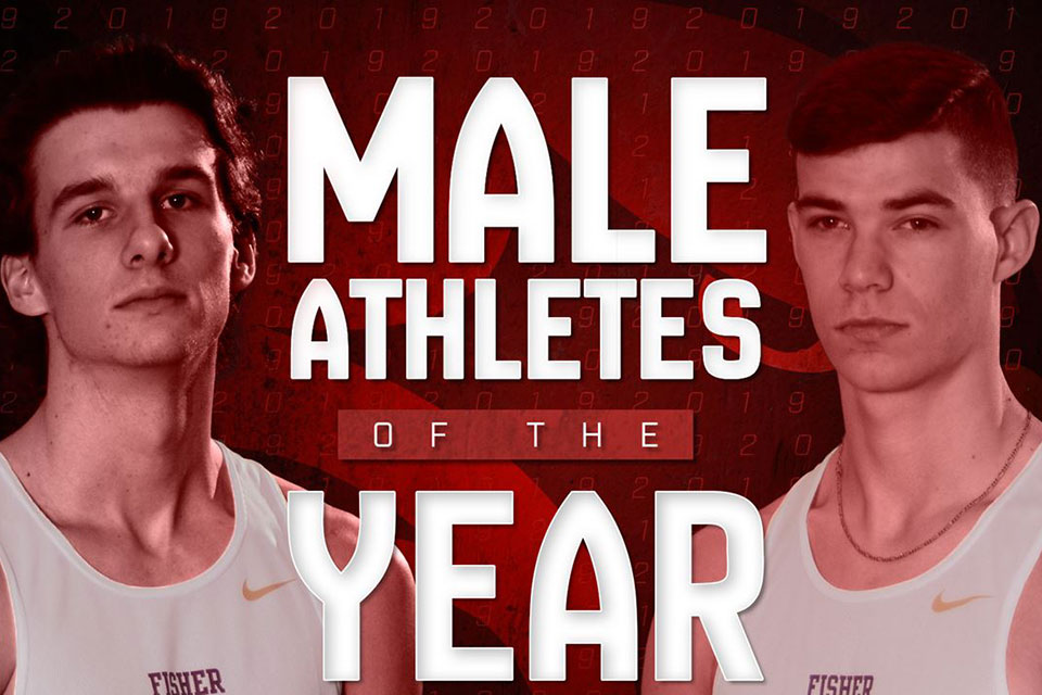 Kyle Rollins and Eddie Mahana are Empire 8 Male Athletes of the Year.