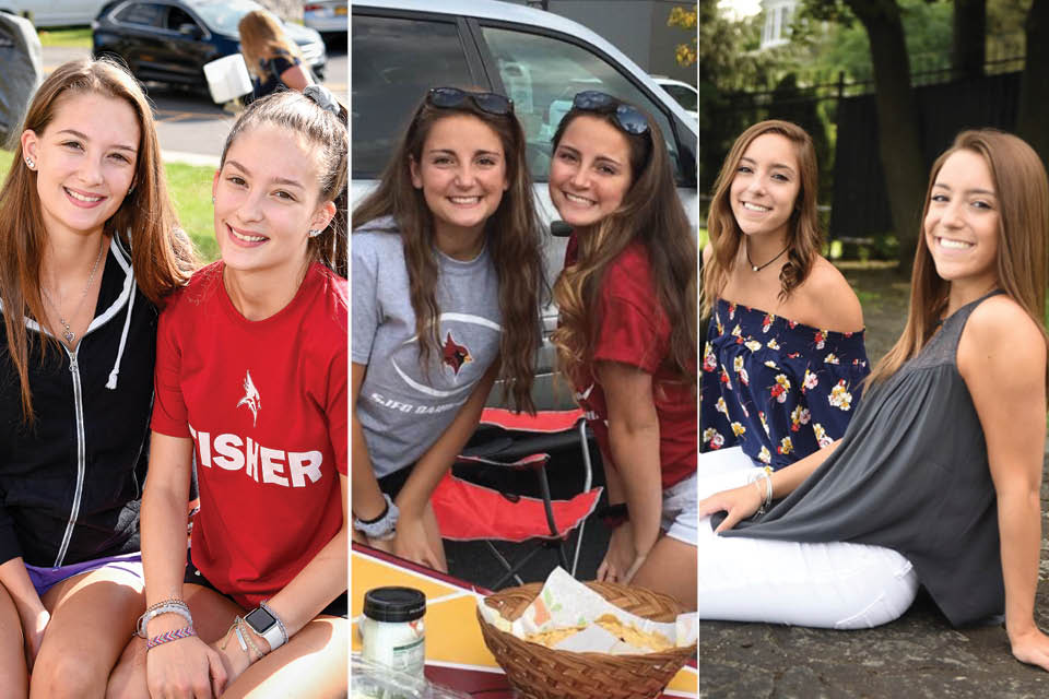 Riley and Ripley Strong, Julianna and Angelina Gramuglia, Marissa and Alaina Sargalski