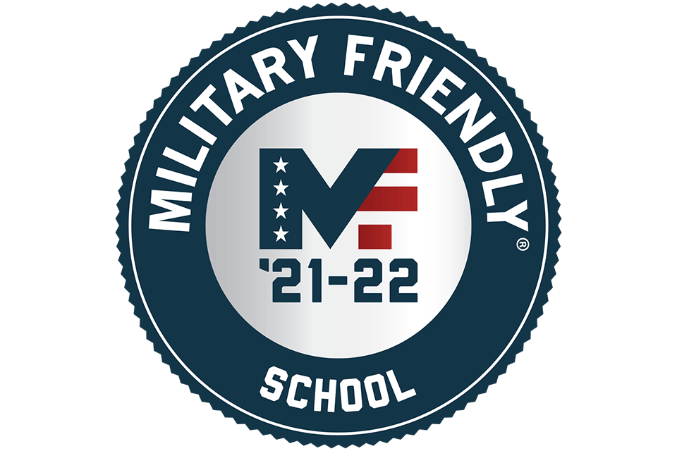 Logo: 2021-2022 Military Friendly® School