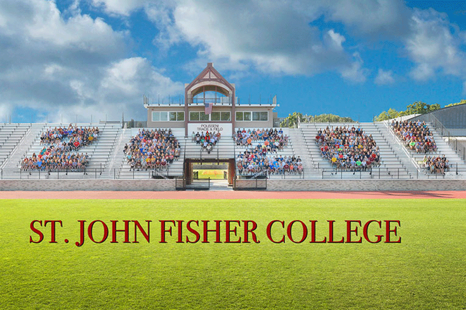 Group Photo of the Class of 2020 at St. John Fisher College