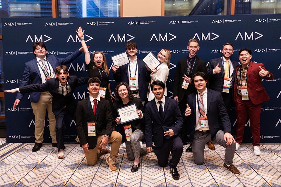 The St. John Fisher College Chapter of the American Marketing Association (AMA) traveled to Chicago, Illinois, the week of March 14 for the annual international conference.