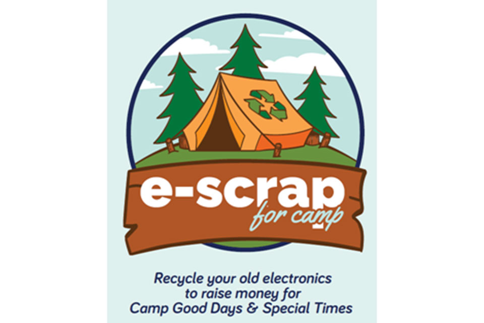 Logo: e-scrap for camp
