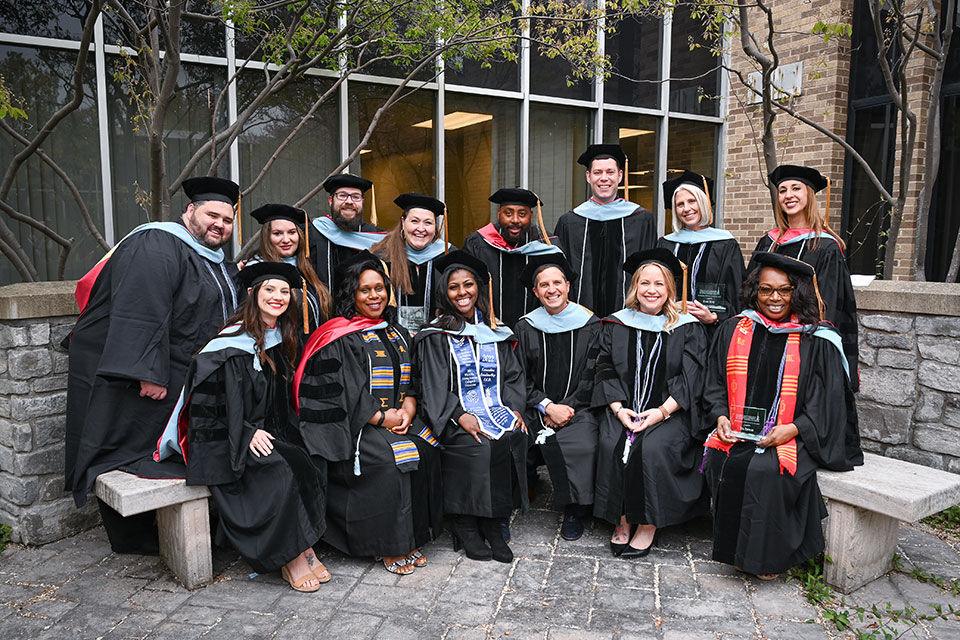 Graduates of the Ed.D. in Executive Leadership program.