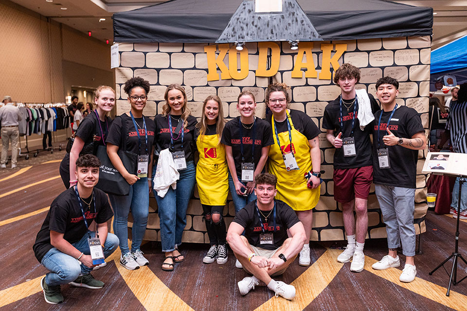 Students at the 2023 AMA International Collegiate Conference (ICC) in New Orleans.