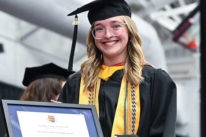 2025 Trustees Ranking Scholar Award recipient Natalie Byrd.