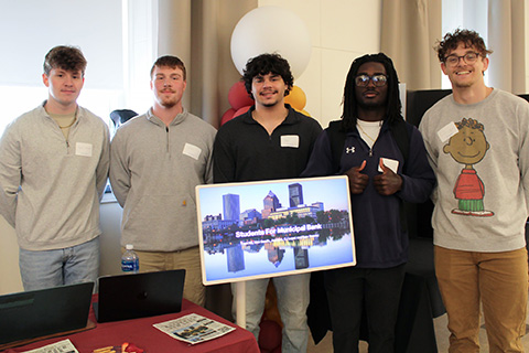 Students at the 2026 Community Engagement Awards