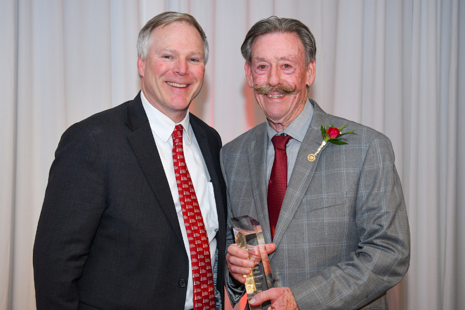 Dr. Dan Connolly and John Heveron, Jr. ’69