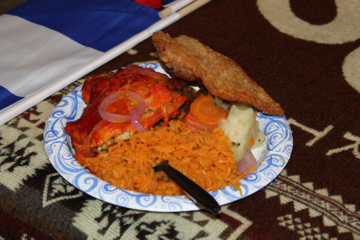 Empanadas, arroz con pollo, and other delicious foods reflect Hispanic cultures around the world.