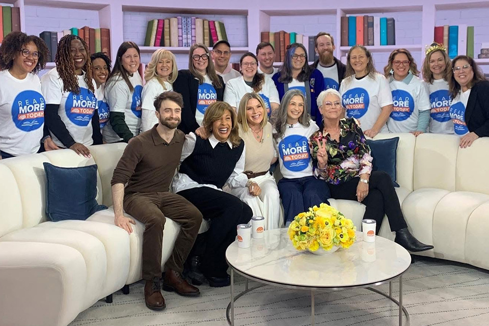 Two Fisher librarians appear on the TODAY Show for Read Across America day.