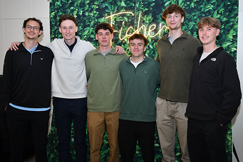 A group of make students