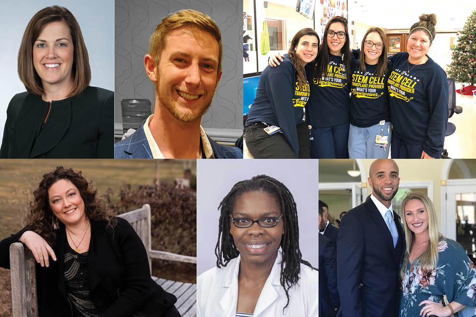 Collage of Fisher nursing alumni professional headshots