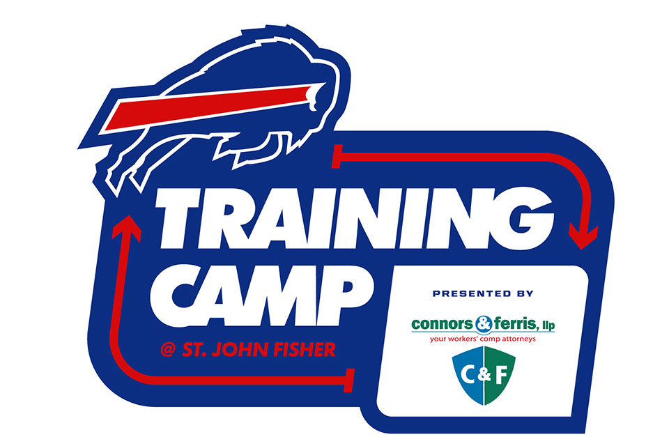 Logo: Buffalo Bills Training Camp at St. John Fisher