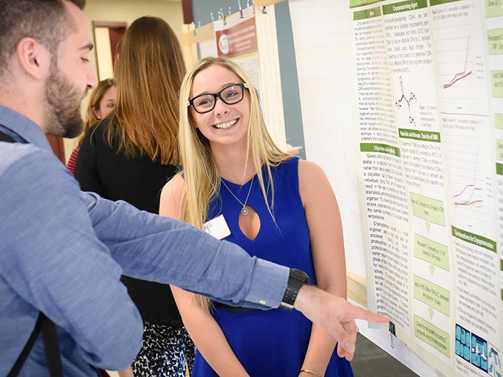 Chemistry students have the chance to present their research at regional and national conferences, as well as at Fisher's own Student Scholarship and Creative Work Symposium.