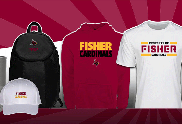Apparel and other Fisher-branded gear for an online storefront.