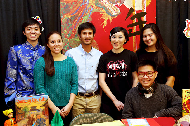 Students at the Day of Celebration event