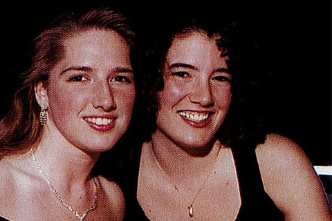 1995 students at a formal dance