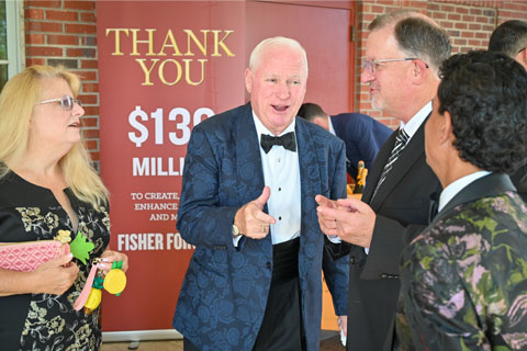 Marty Keating ’75 at the Fisher Forward event