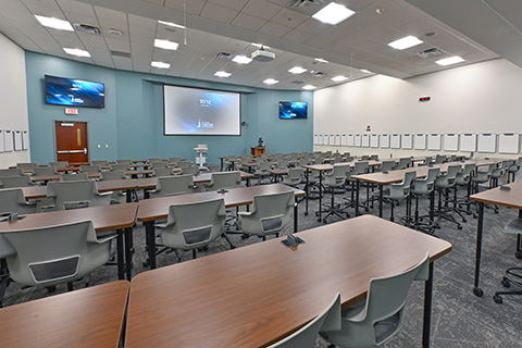 Wegmans School of Nursing classroom 100.