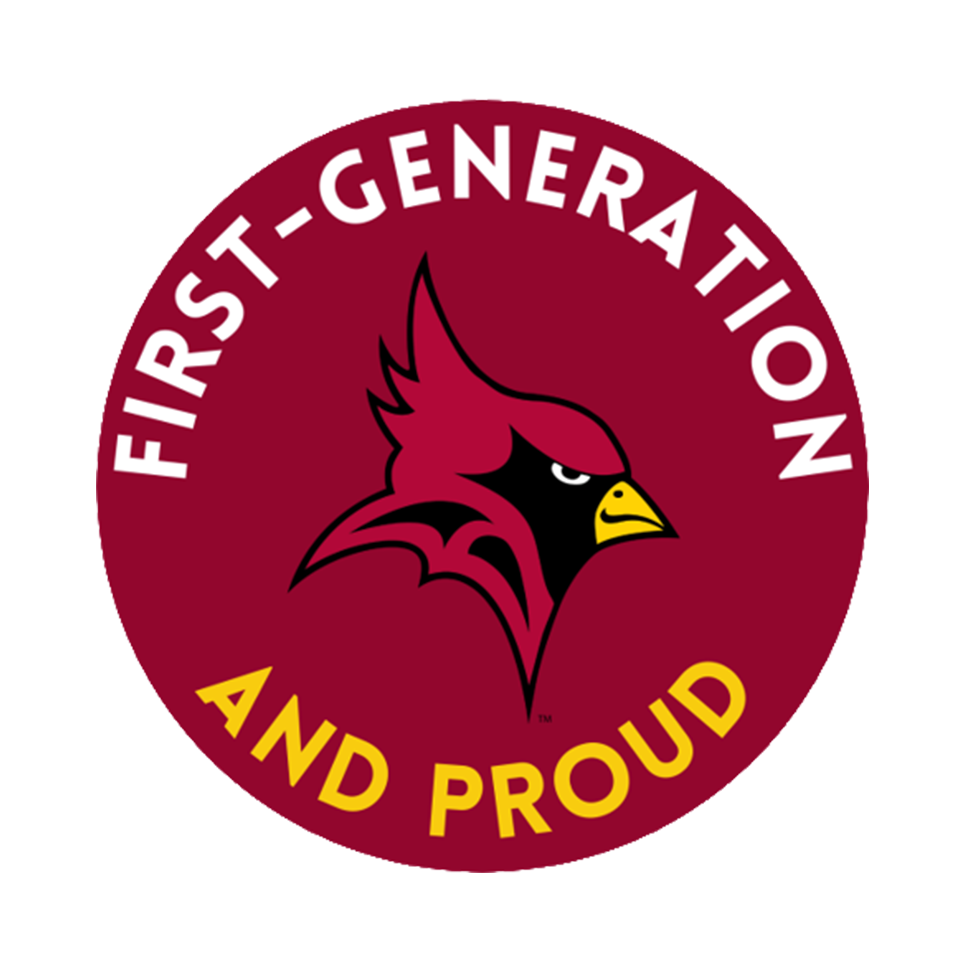 First-Gen and Proud Logo from St. John Fisher University